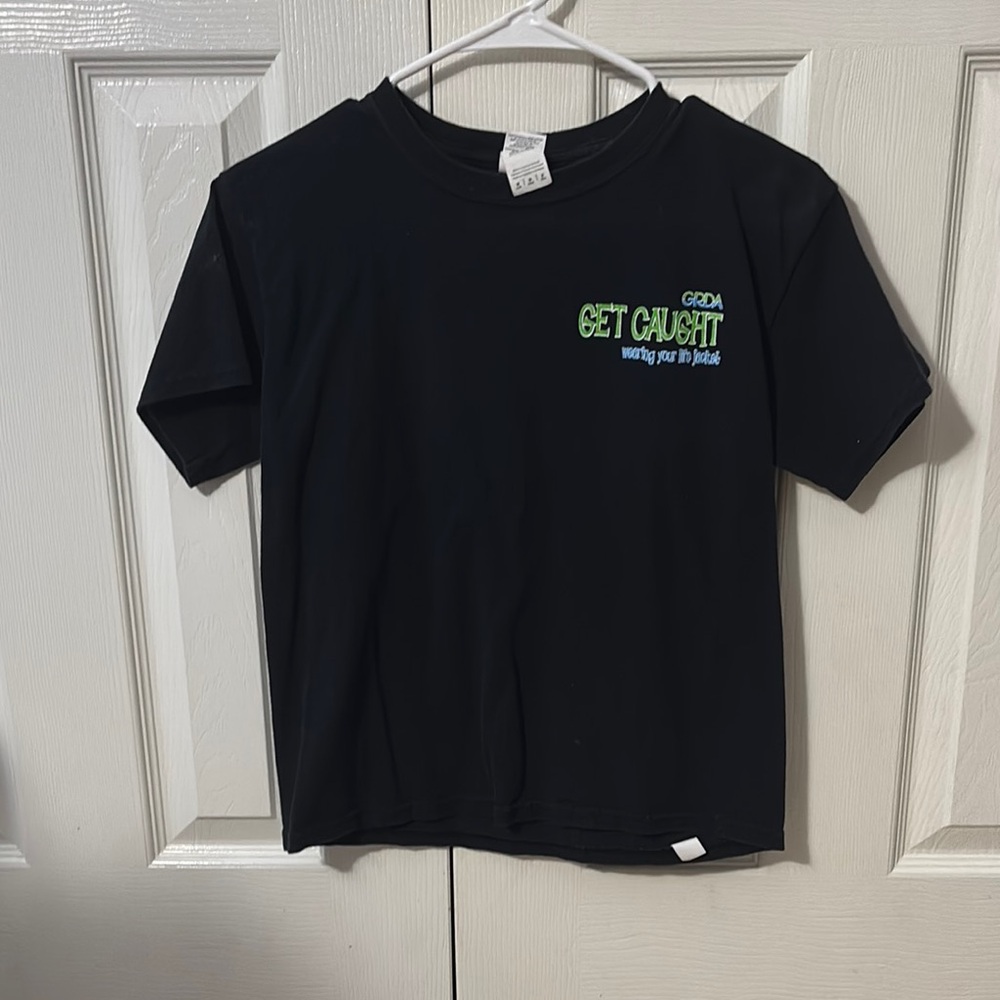 Gildan Black Kids T-Shirt